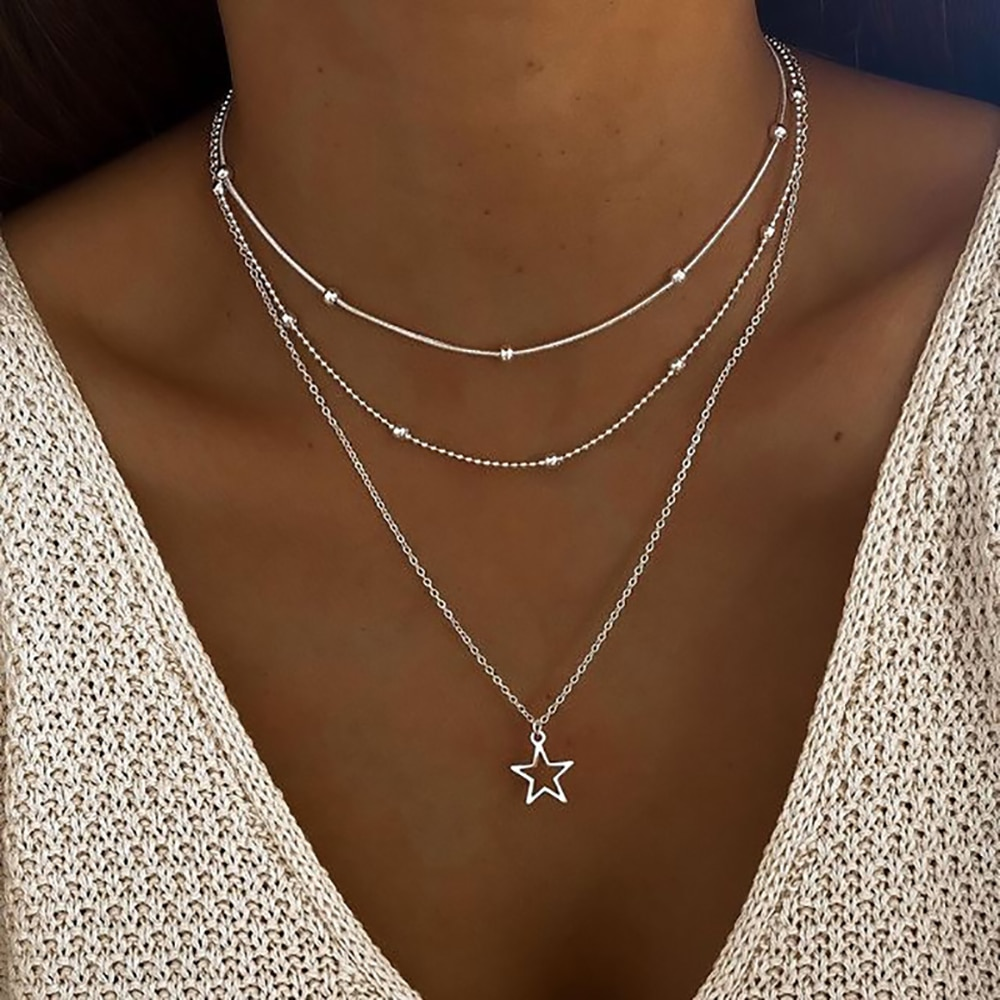 Collana Stella in Argento Vintage