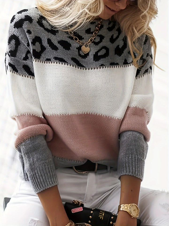Bennet™ | Maglione con stampa leopardata