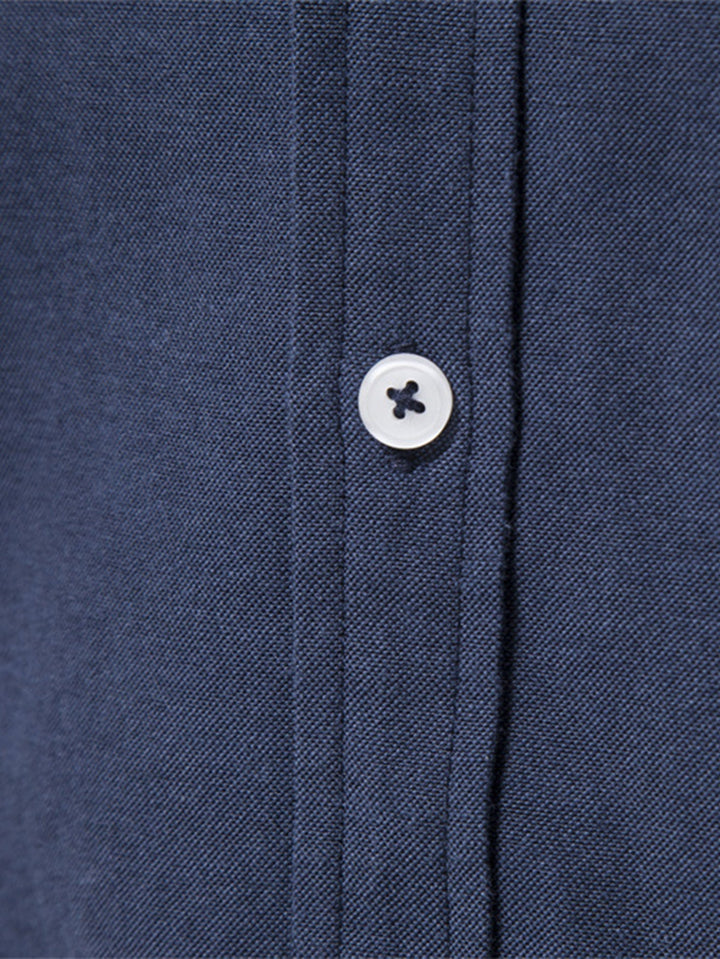 Camicia Oxford a maniche lunghe con bottoni