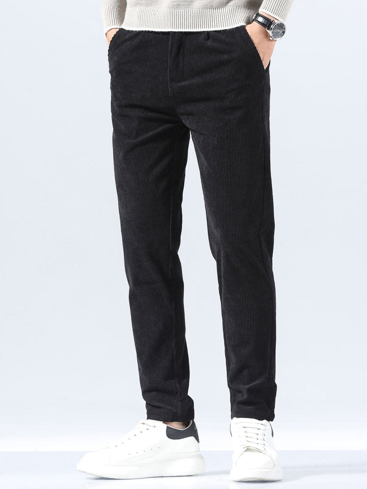 Pantaloni in velluto a coste slim fit