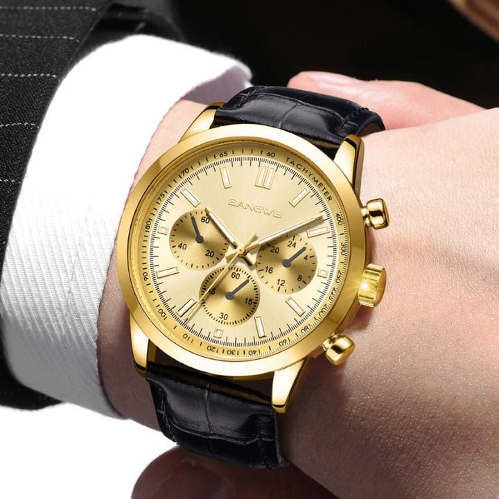 Orologio al Quarzo in Pelle Militare Sportivo Casual™ - Olsen & Olsen
