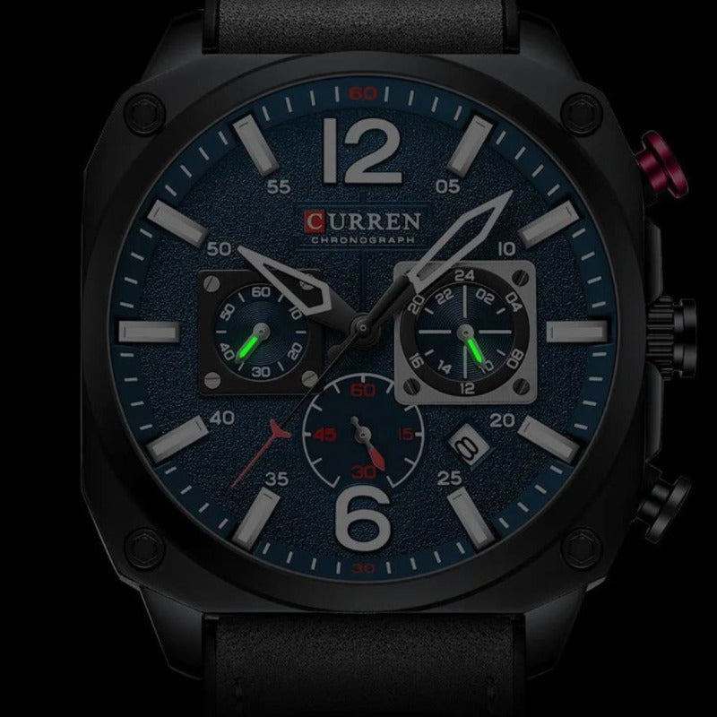 Orologio al Quarzo in Pelle da Affari™ - Olsen & Olsen