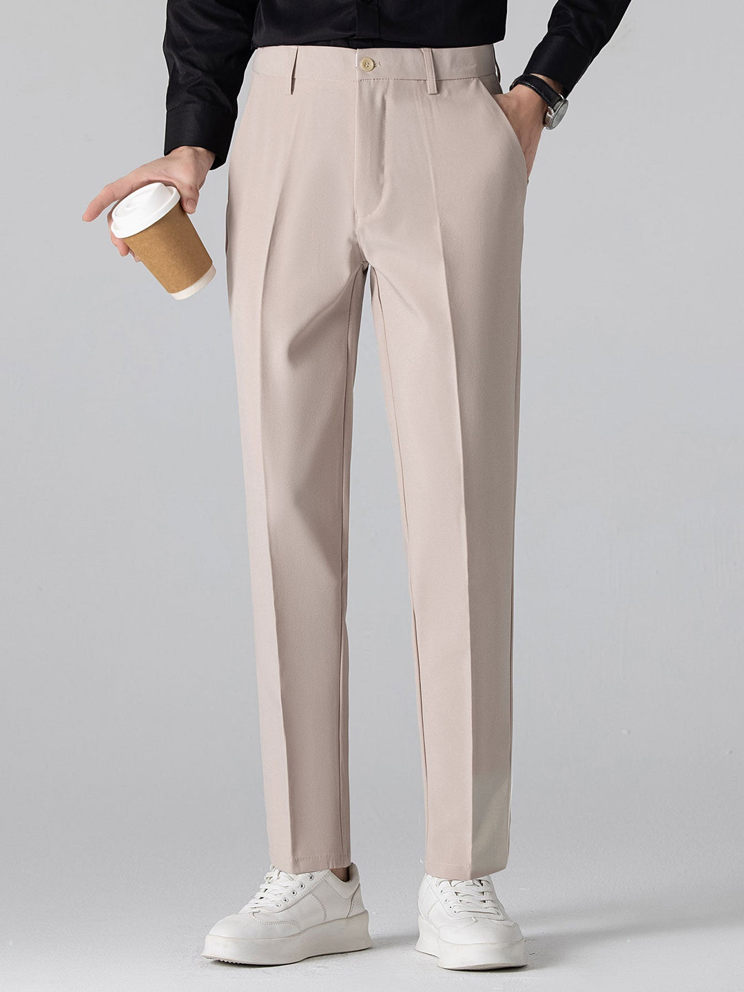 Camicia Winchester a righe anti-piega & Pantaloni slim fit