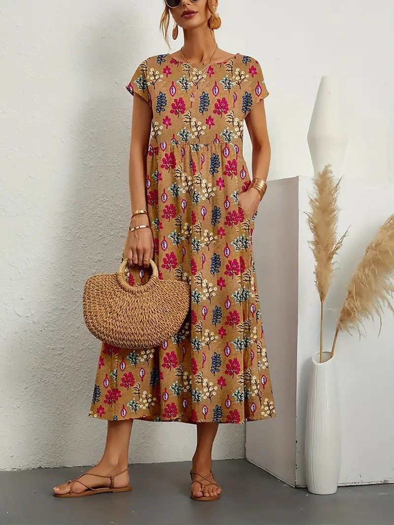 Josiane | Abito floreale elegante