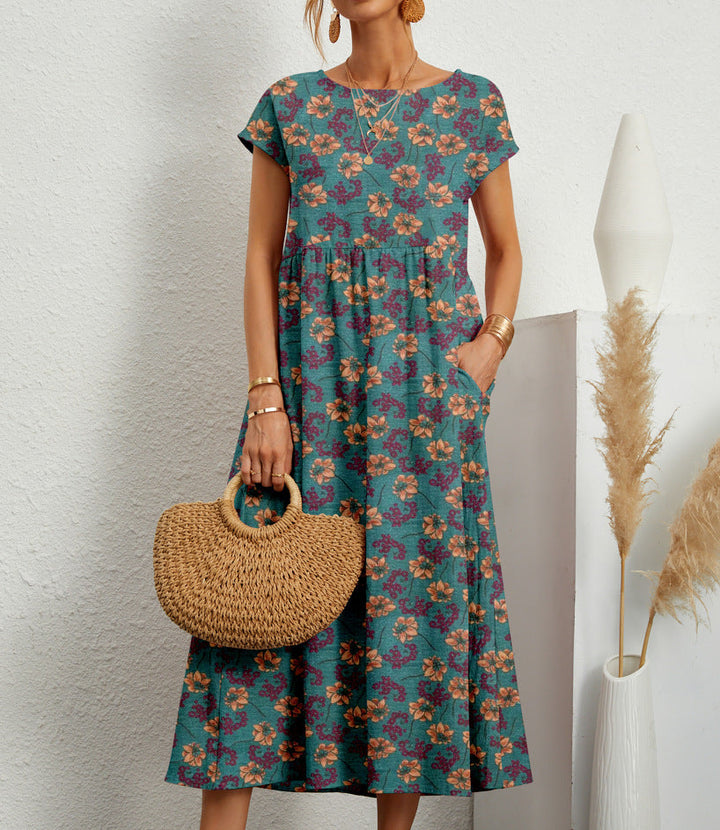 Josiane | Abito floreale elegante