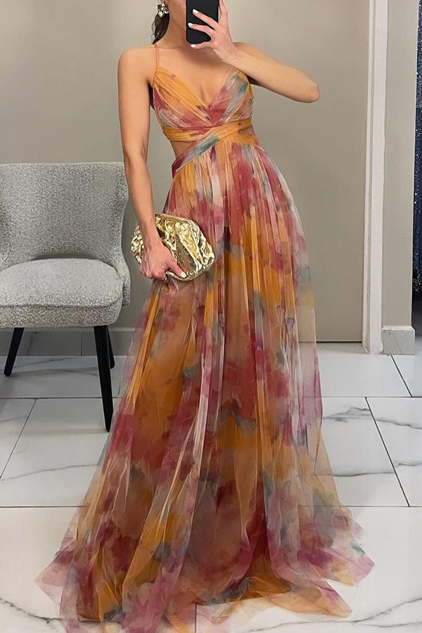 Firenze™ | Abito Maxi Floreale Elegante e Versatile