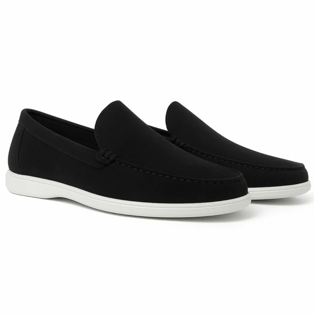 Mocassini casual in camoscio