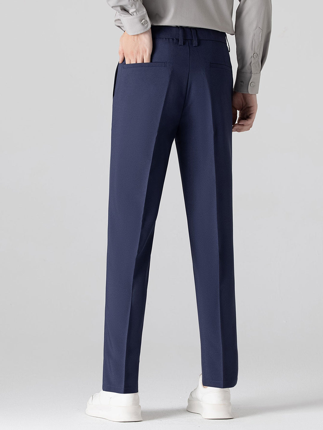 Camicia a righe a maniche lunghe con bottoni & pantaloni slim fit
