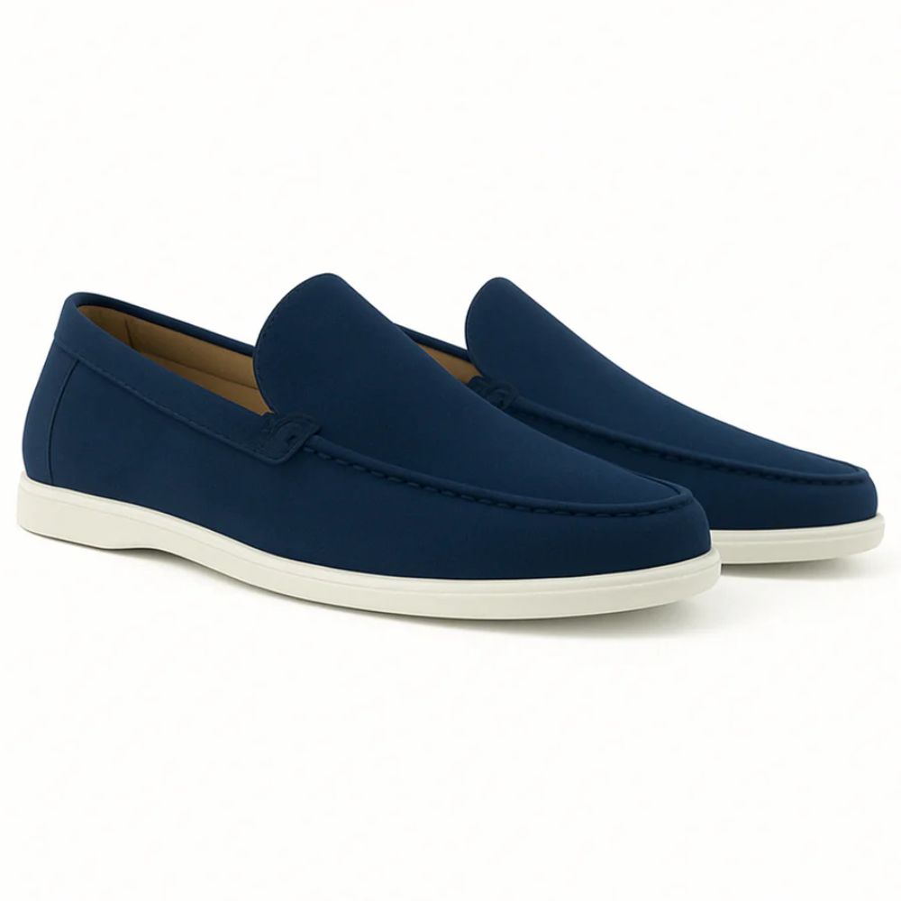Mocassini casual in camoscio