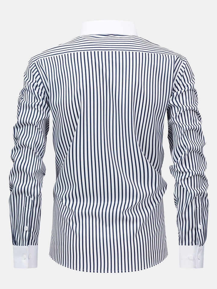 Camicia Winchester a righe anti-piega & Pantaloni slim fit