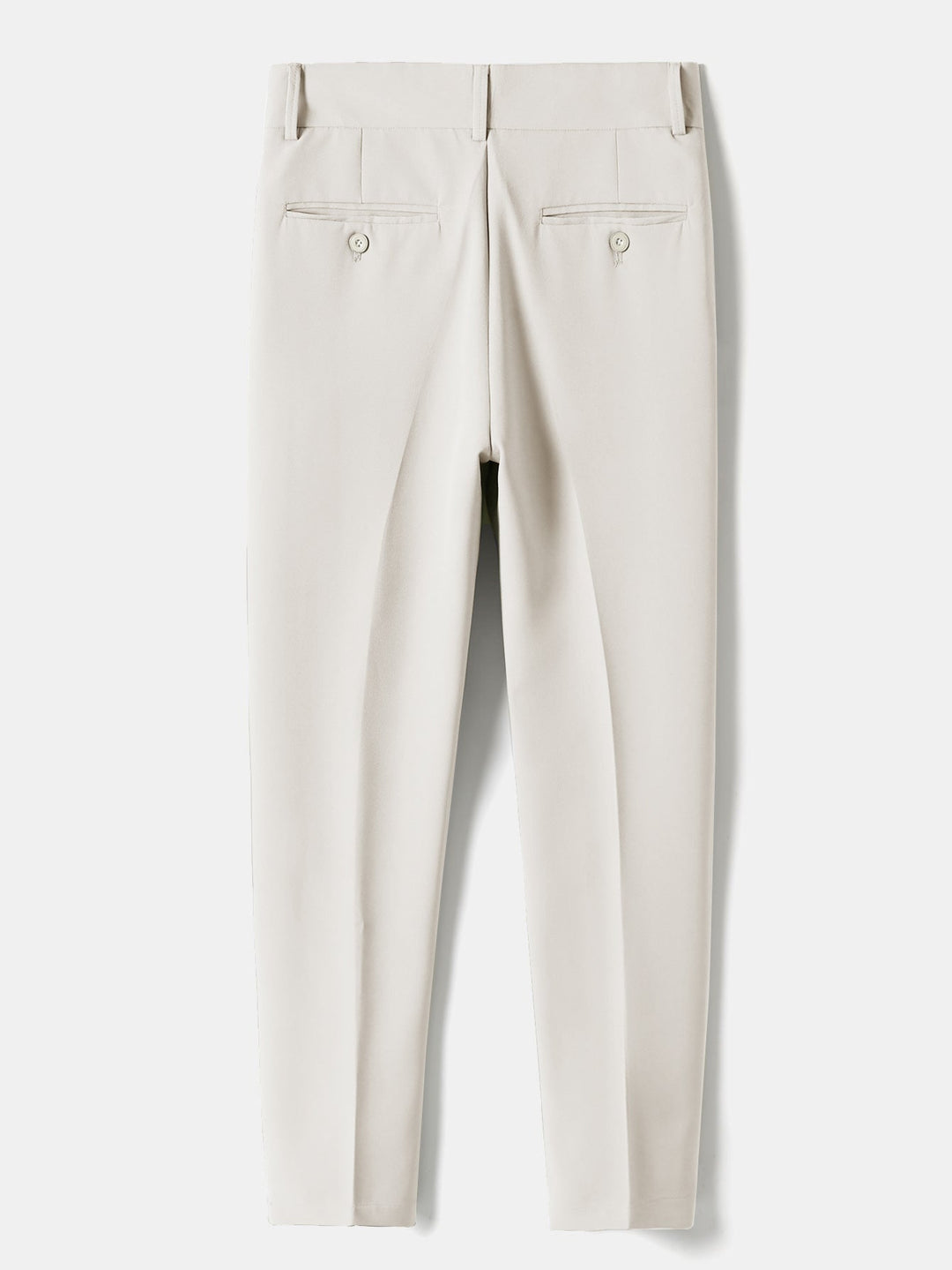 Pantaloni slim fit a gamba affusolata corti