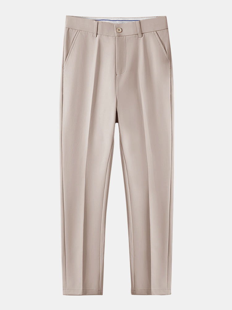 Camicia a righe a maniche lunghe con bottoni & pantaloni slim fit