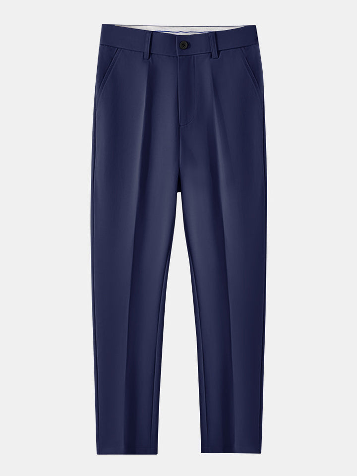 Camicia a righe a maniche lunghe con bottoni & pantaloni slim fit