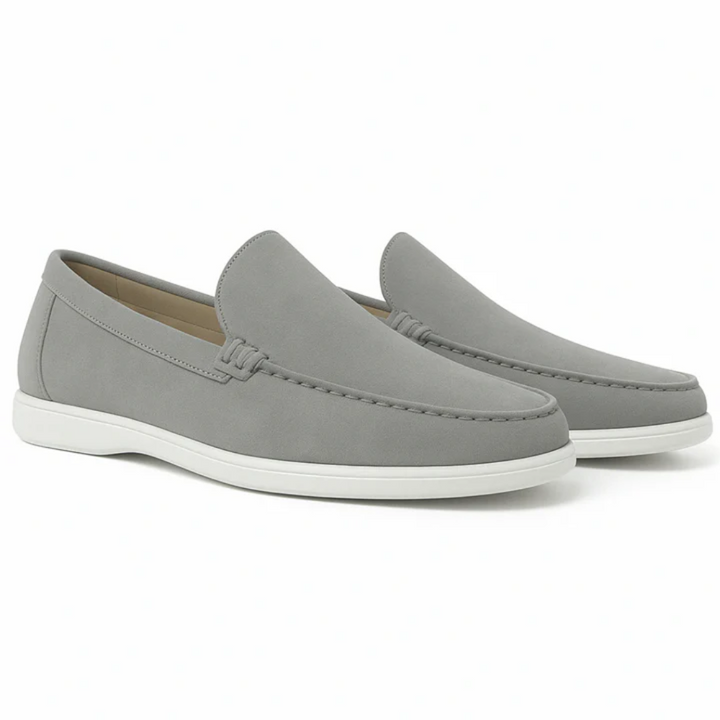Mocassini casual in camoscio