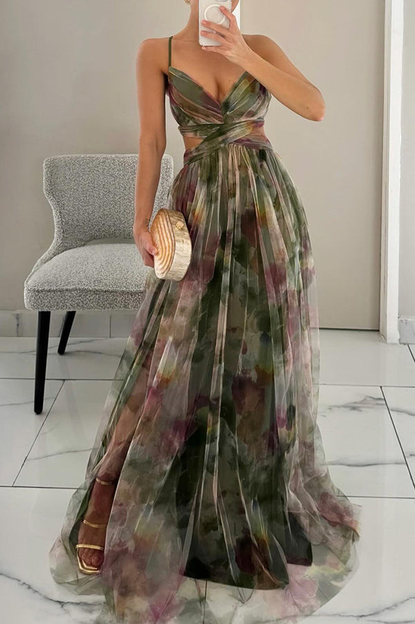 Firenze™ | Abito Maxi Floreale Elegante e Versatile