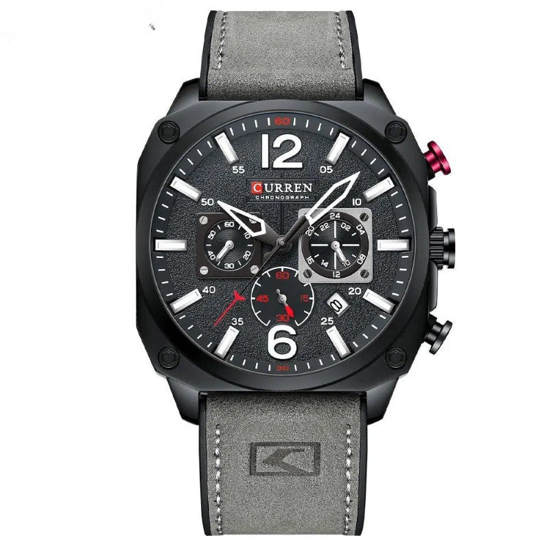 Orologio al Quarzo in Pelle da Affari™ - Olsen & Olsen