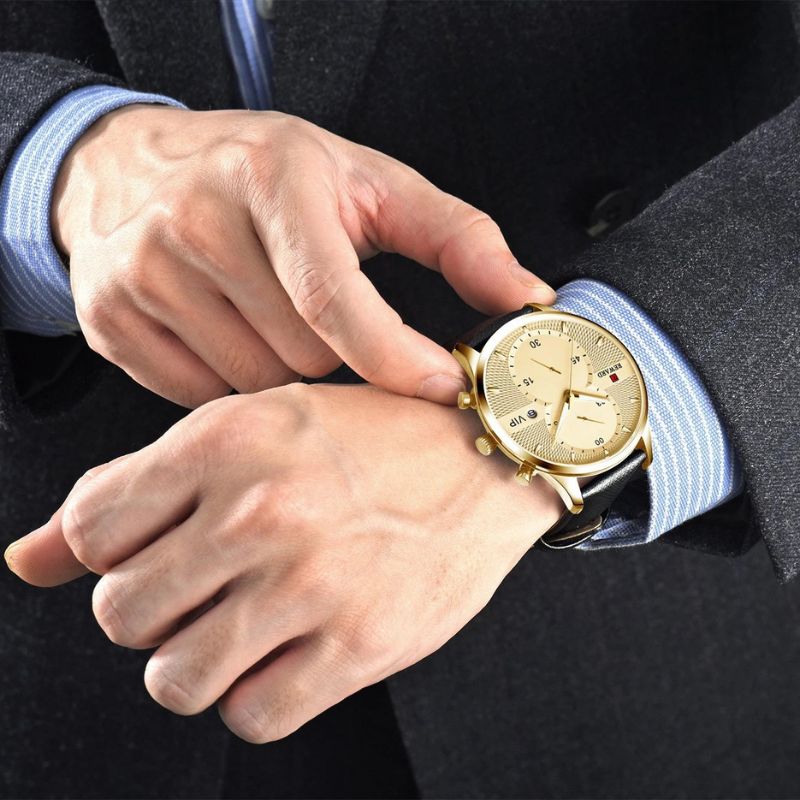 Orologio Chronographe™ Luxe Quartz di Olsen & Olsen
