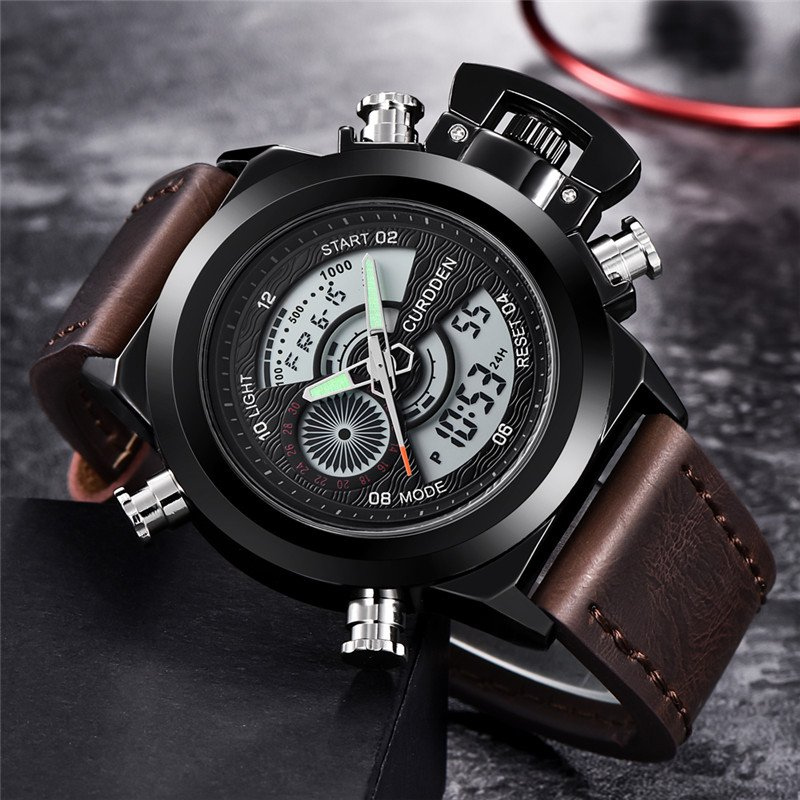 Orologio Chronograph alla Moda a Doppio Tempo Ur™ Olsen & Olsen