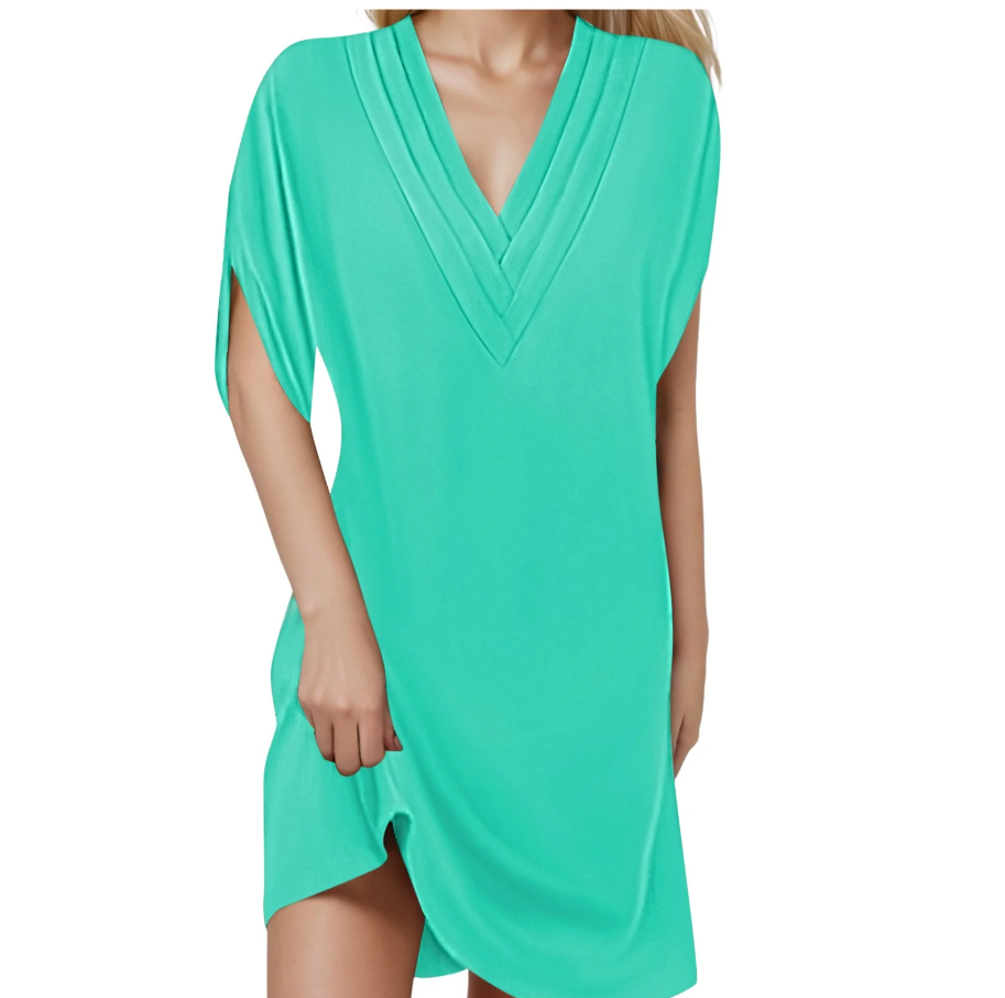 Jeanne™ | Abito elegante con scollo a V
