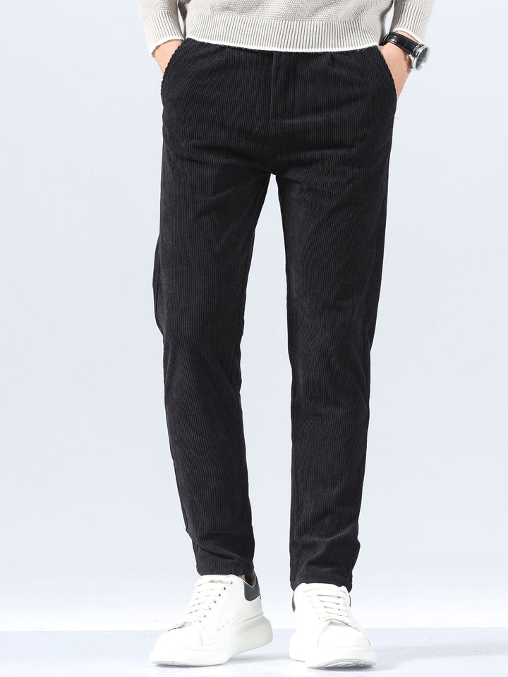 Pantaloni in velluto a coste slim fit