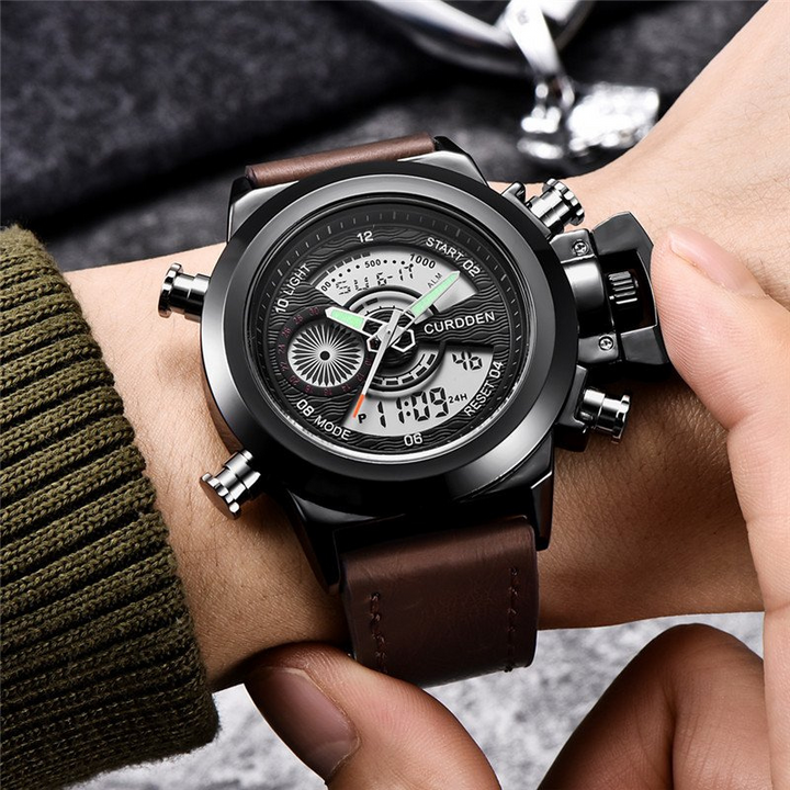 Orologio Chronograph alla Moda a Doppio Tempo Ur™ Olsen & Olsen