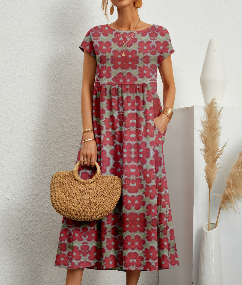 Josiane | Abito floreale elegante