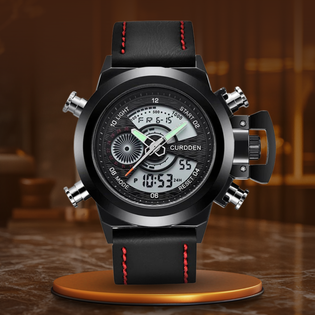 Orologio Chronograph alla Moda a Doppio Tempo Ur™ Olsen & Olsen