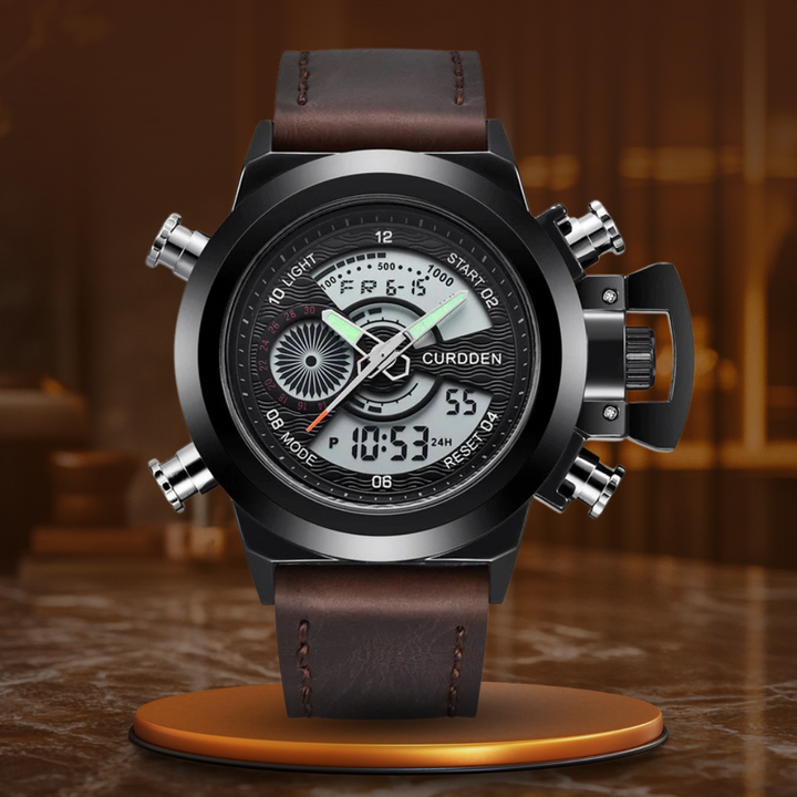 Orologio Chronograph alla Moda a Doppio Tempo Ur™ Olsen & Olsen
