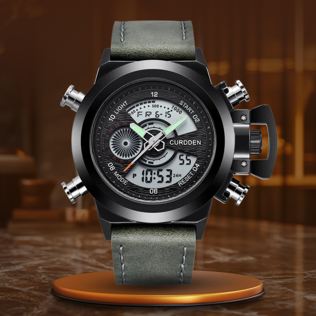 Orologio Chronograph alla Moda a Doppio Tempo Ur™ Olsen & Olsen