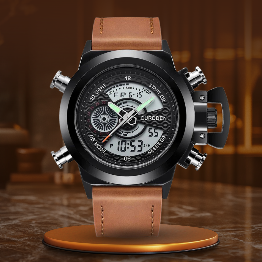 Orologio Chronograph alla Moda a Doppio Tempo Ur™ Olsen & Olsen