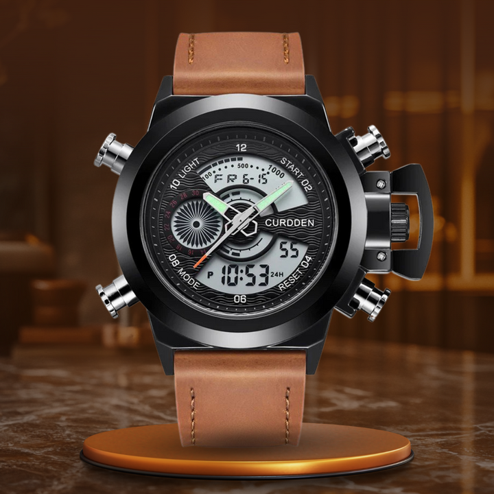 Orologio Chronograph alla Moda a Doppio Tempo Ur™ Olsen & Olsen
