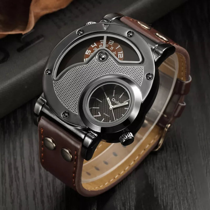 Orologio Quartz Dual Time di Lusso™ Olsen & Olsen
