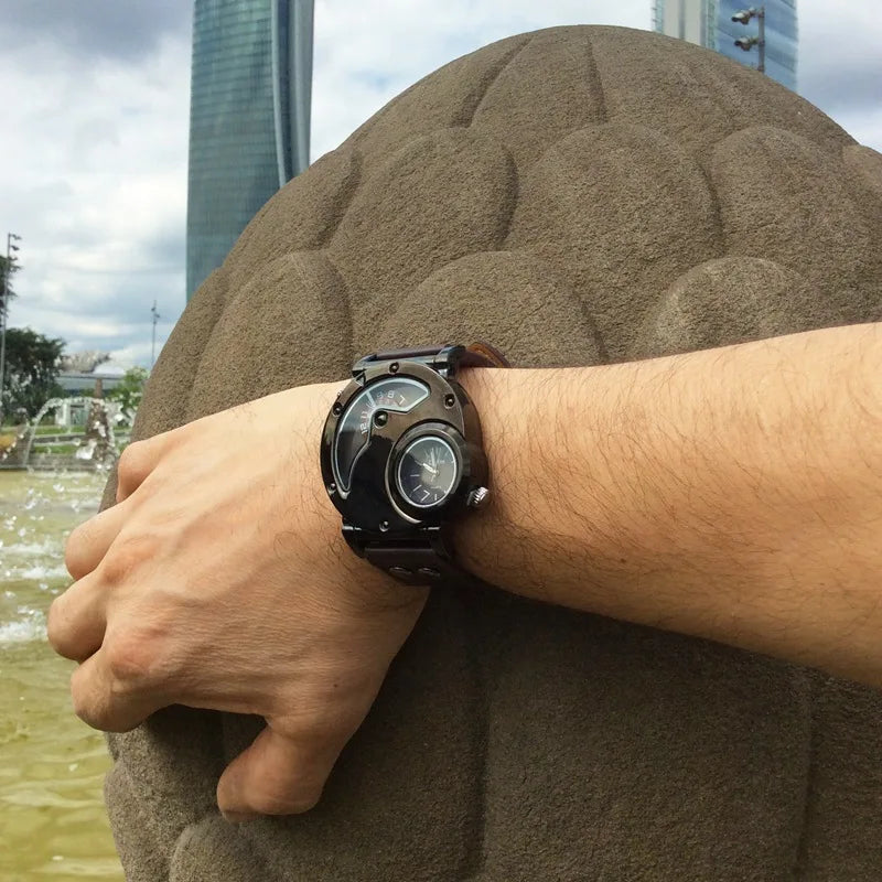 Orologio Quartz Dual Time di Lusso™ Olsen & Olsen