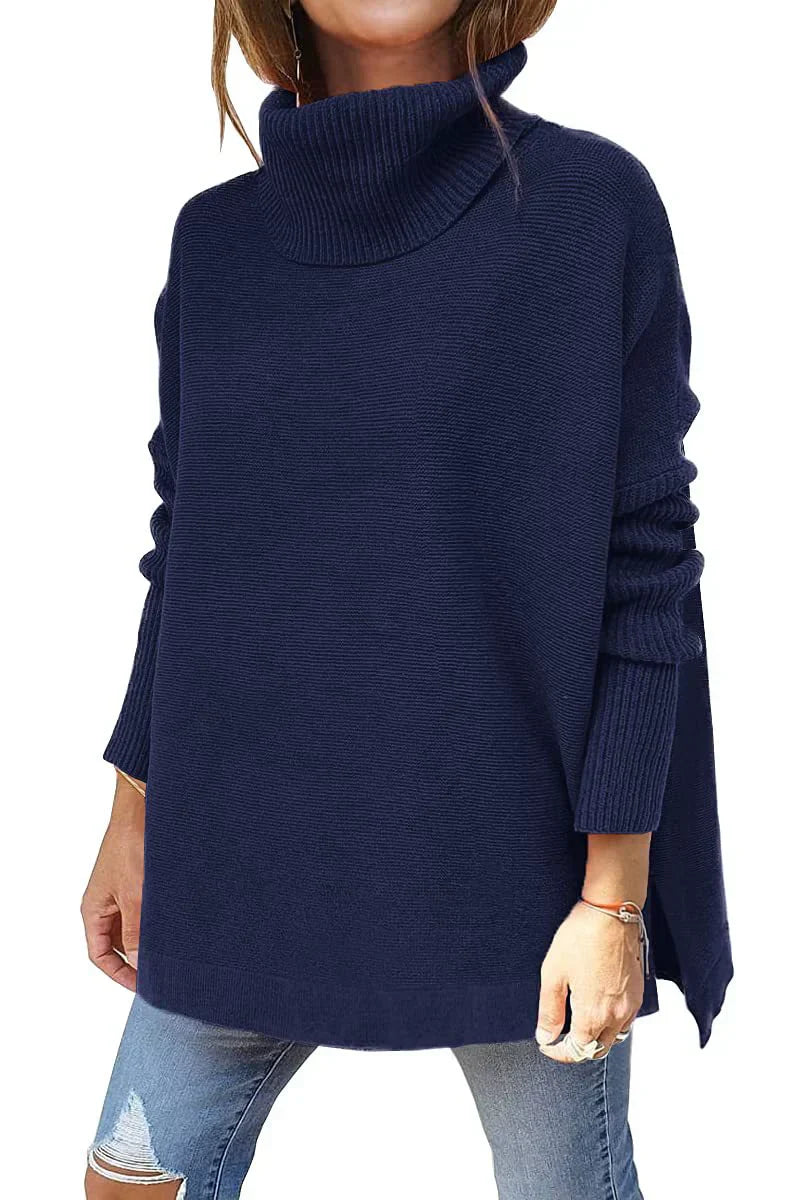 Elyssa™ | Maglione Oversize Collo Roulé