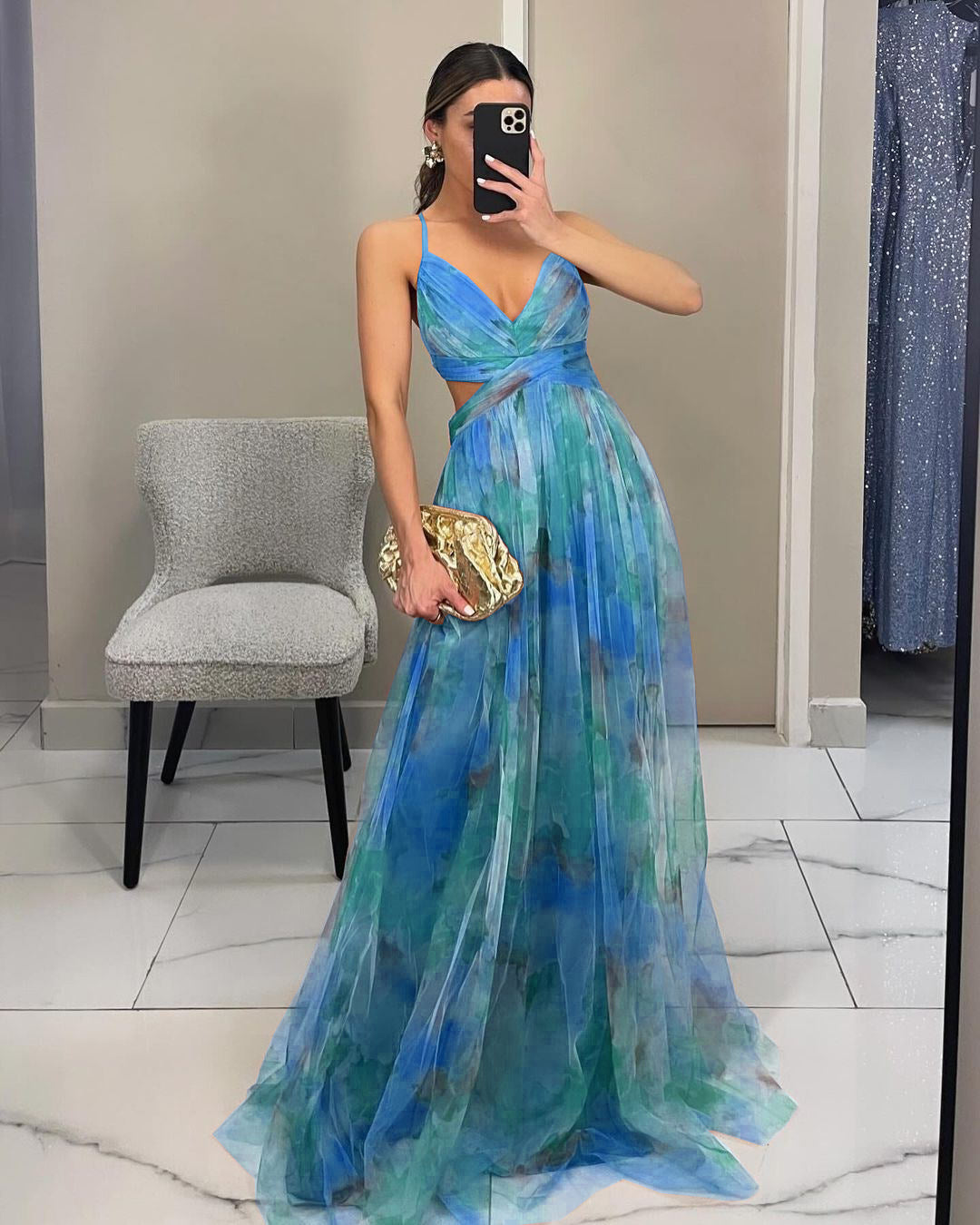 Firenze™ | Abito Maxi Floreale Elegante e Versatile