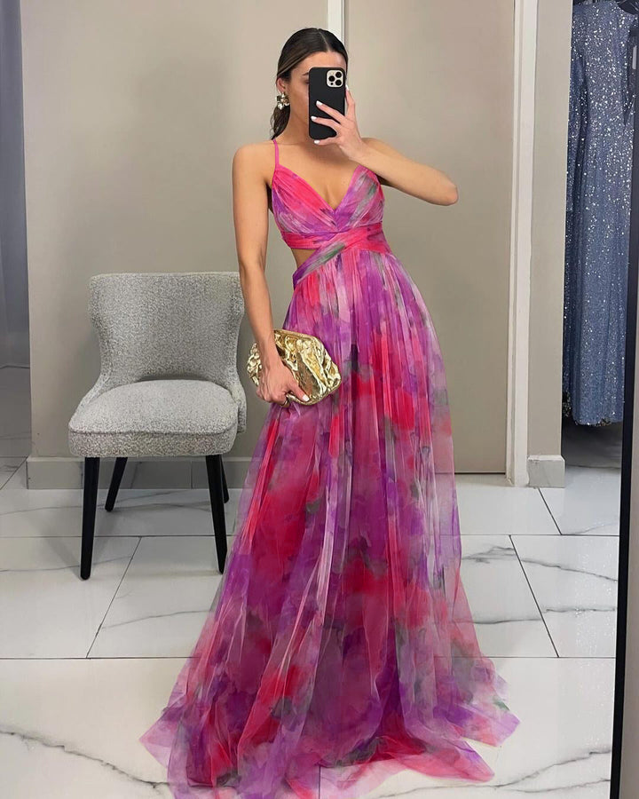 Firenze™ | Abito Maxi Floreale Elegante e Versatile