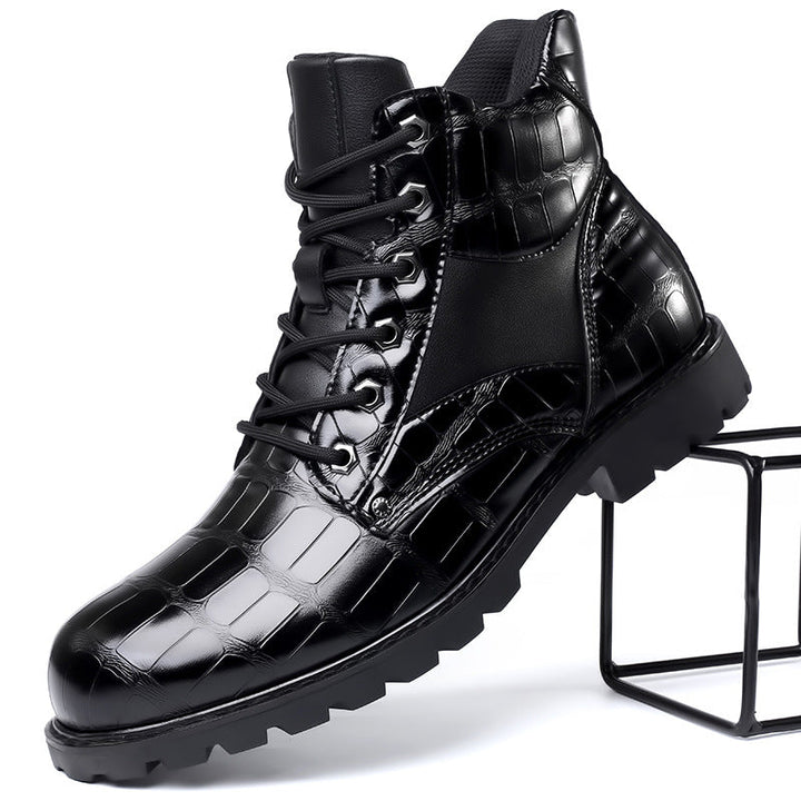 Rendell™ | Stivali in pelle di coccodrillo