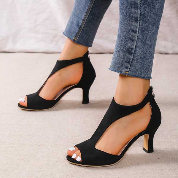 Seyla™ | Sandali Ortopedici con Tacco Confortevole