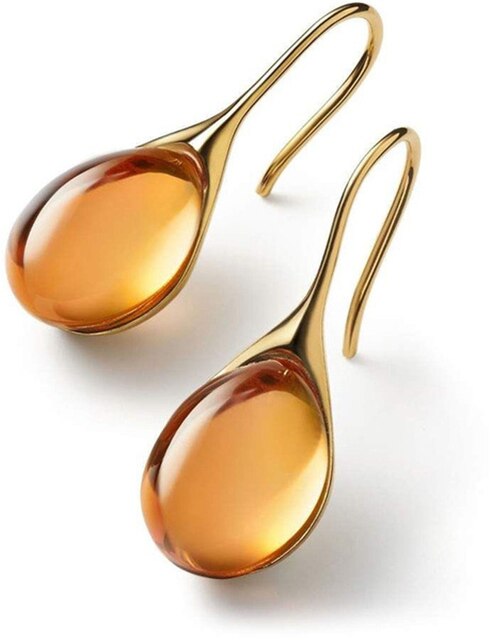 Orecchini in Cristallo d'Oro e Argento