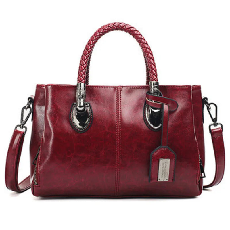 Iversen™ | Borsa elegante con manici intrecciati