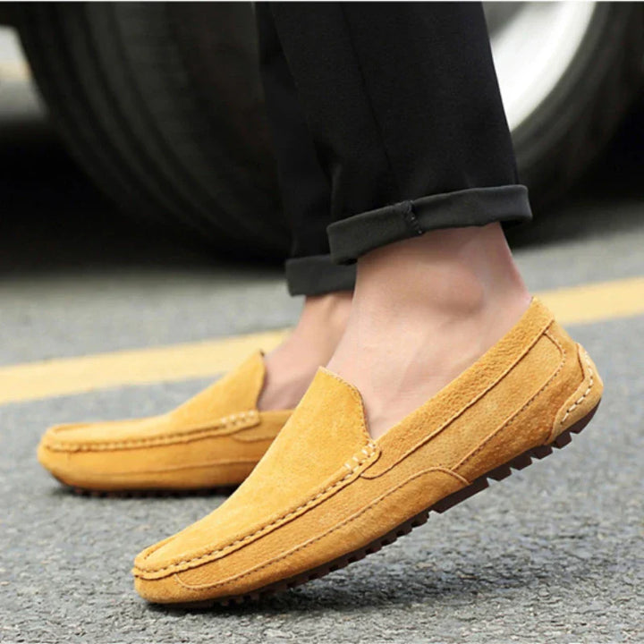 Mocassini chic in suede di alta qualità