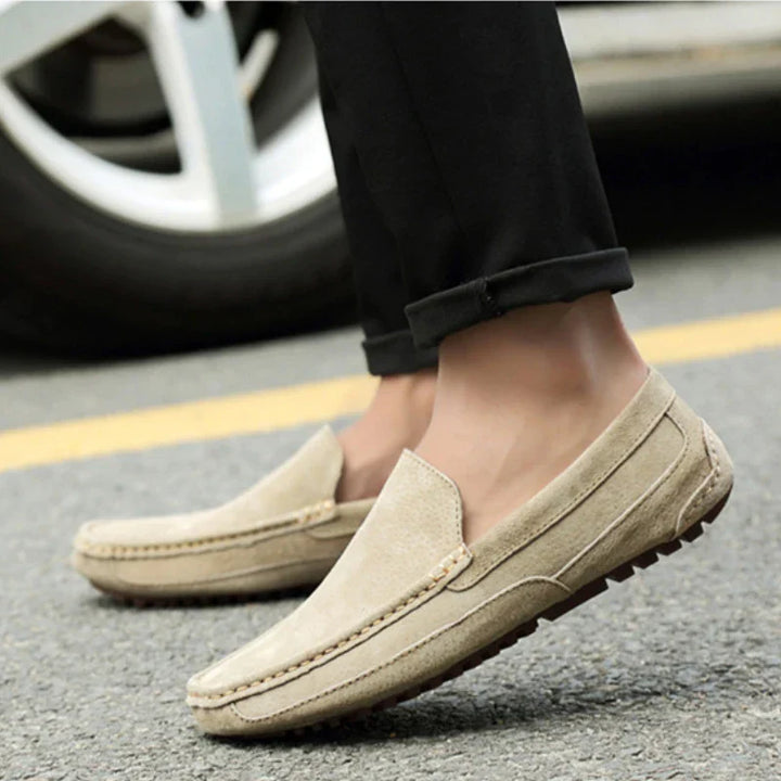 Mocassini chic in suede di alta qualità