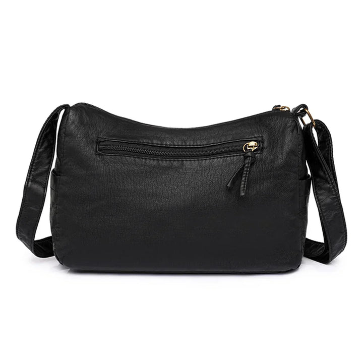 Selma™ | Borsa a tracolla vintage con diverse tasche