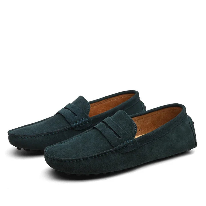 Mocassini casual in suede
