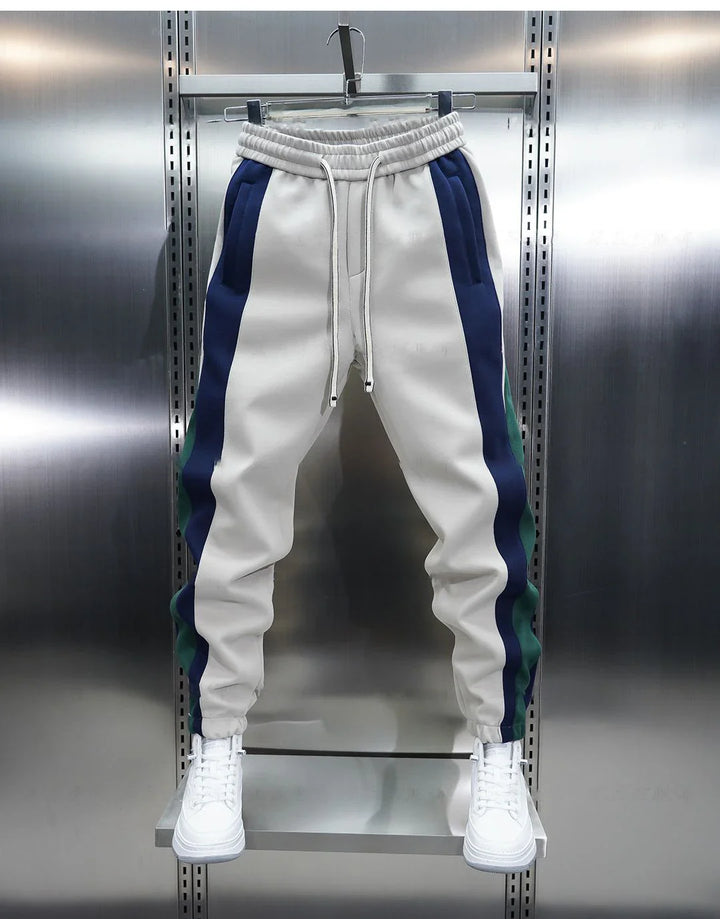 Laurent™ | Pantaloni alla Moda con Strisce Contrastanti