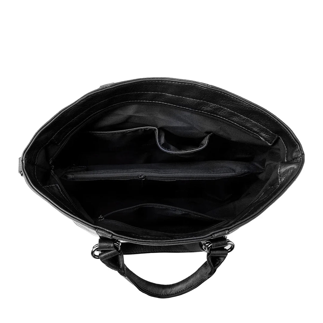 Elise™ | Borsa a tracolla in pelle di grande capacità