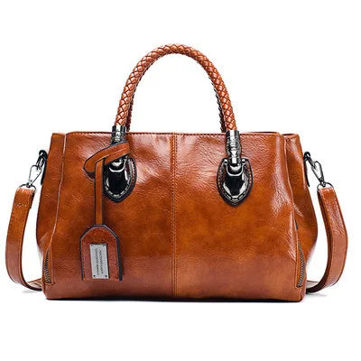 Iversen™ | Borsa elegante con manici intrecciati
