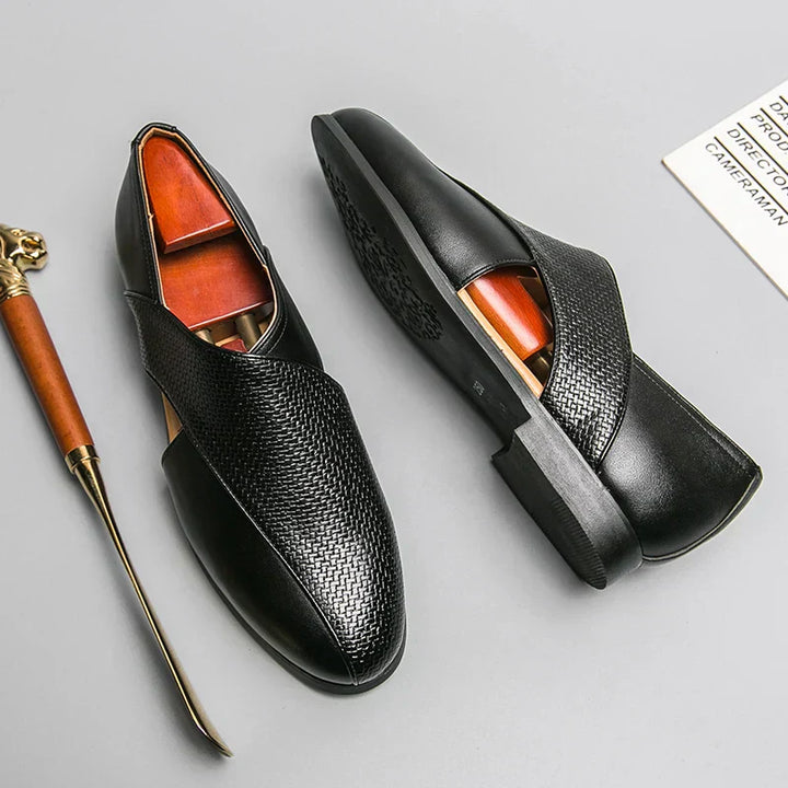 Mocassini in pelle vintage