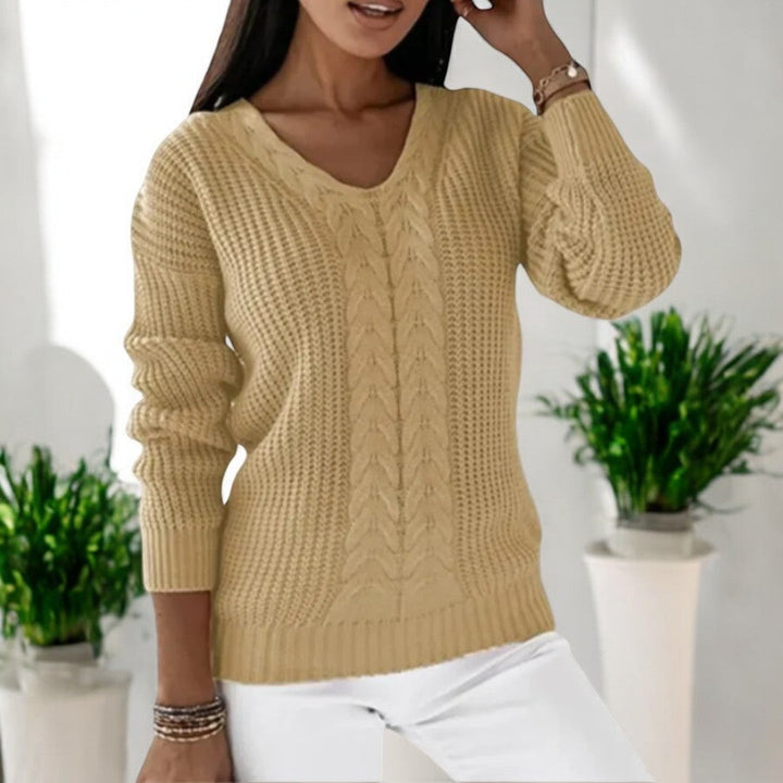 Eldora™ | Maglione classico in maglia