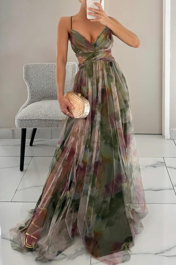 Firenze™ | Abito Maxi Floreale Elegante e Versatile